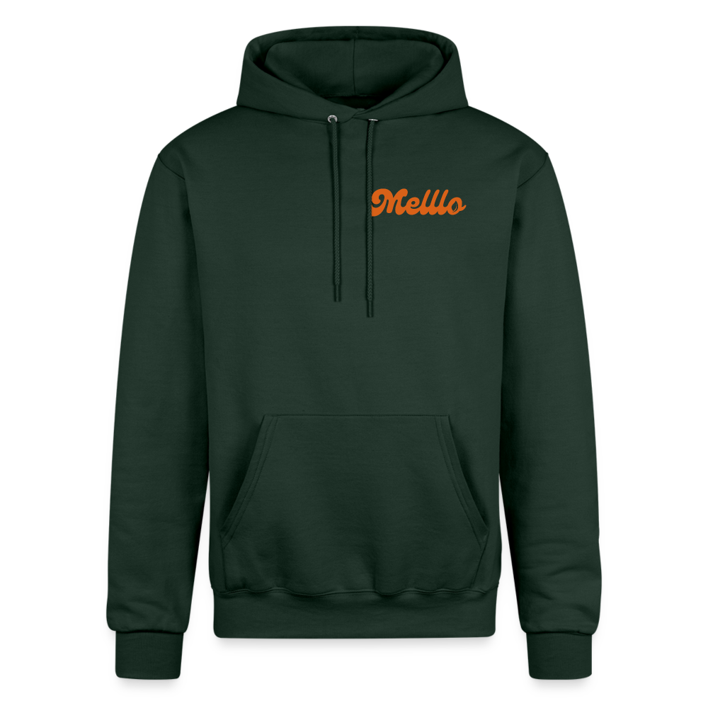 Melllo Unisex Powerblend Hoodie - Dark Green