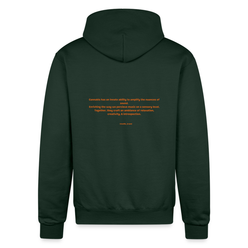 Melllo Unisex Powerblend Hoodie - Dark Green