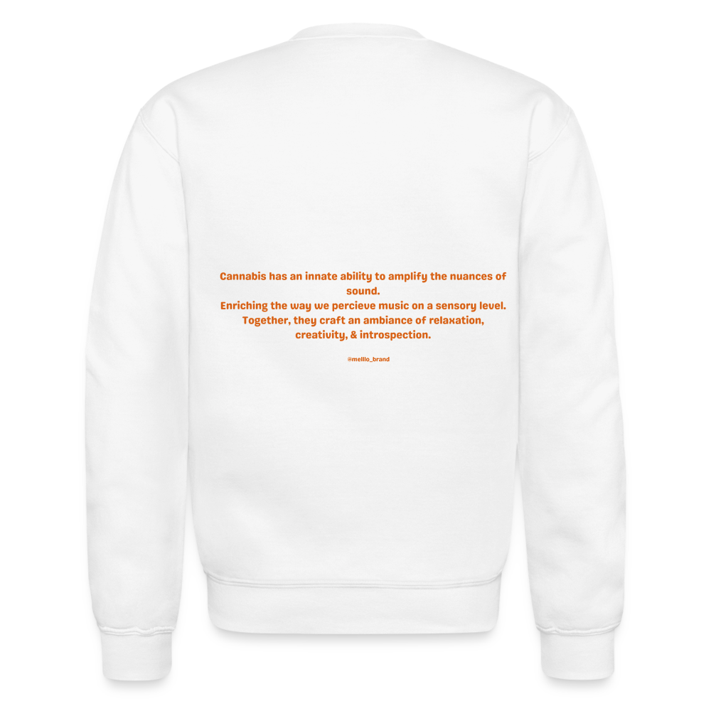 Melllo Crewneck Sweatshirt - white