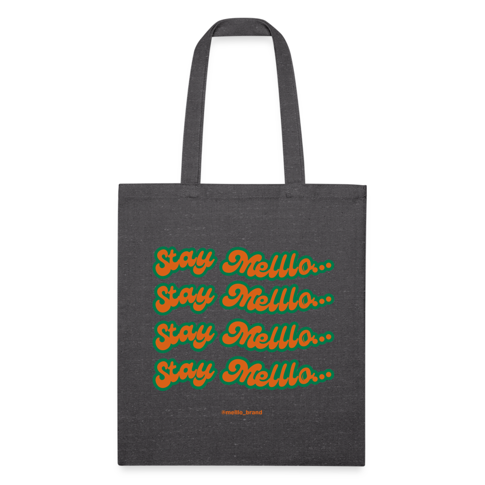 Melllo Recycled Tote Bag - charcoal grey