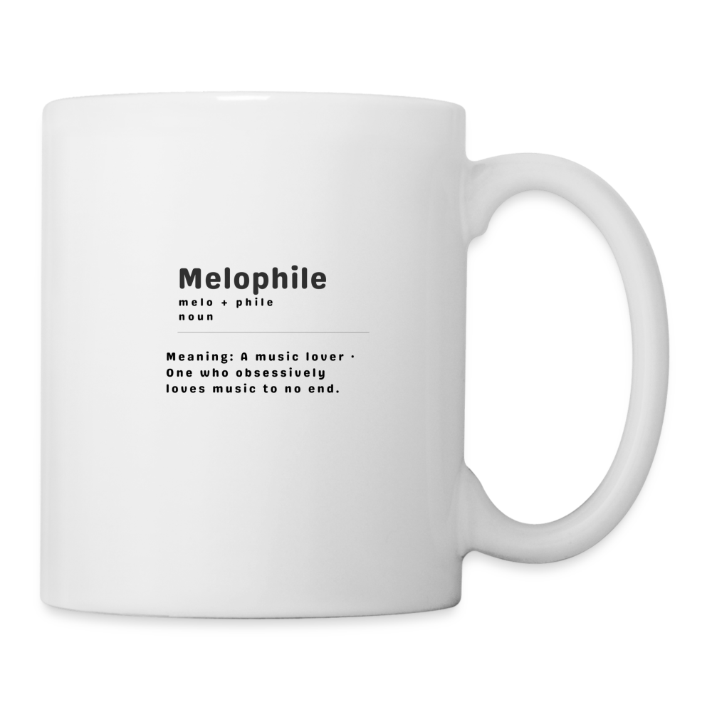 Coffee/Tea Melllo Mug - white