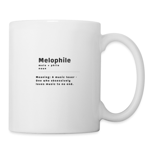 Coffee/Tea Melllo Mug - white